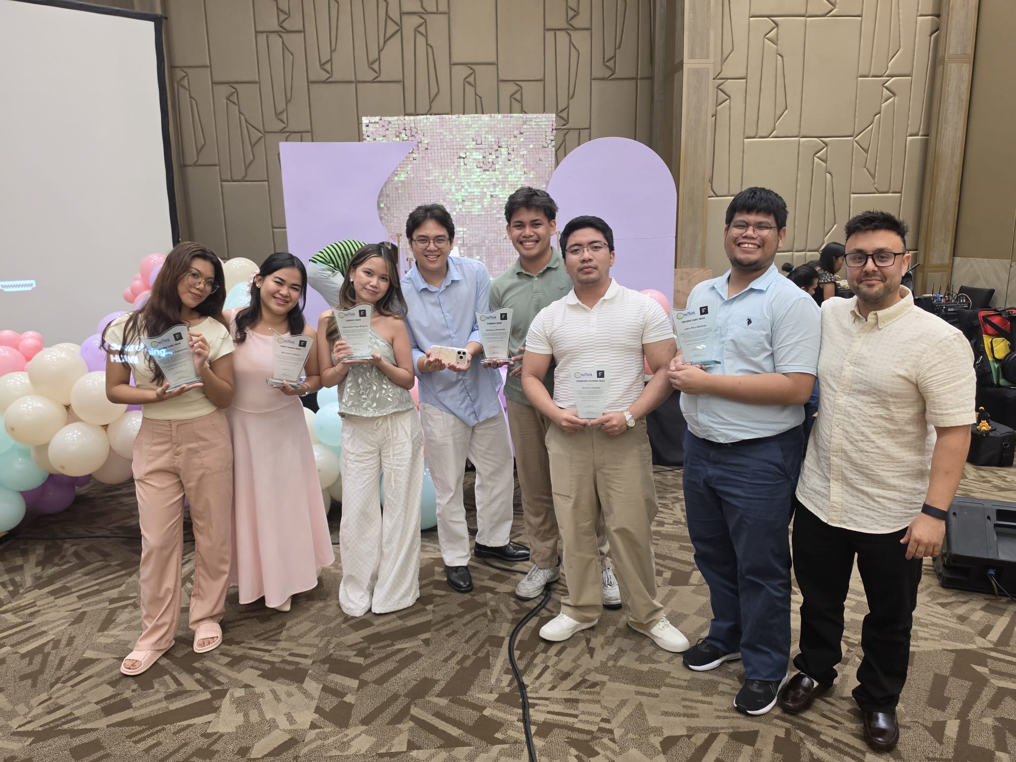 The FutureTeamsPH team together at an event